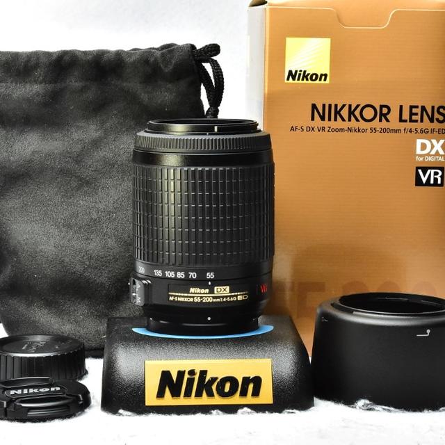 極上美品 Nikon AF-S 55-200mm F4-5.6G ED VR