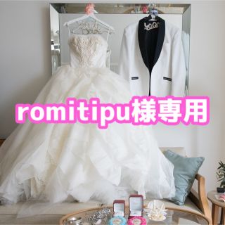 ヴェラウォン(Vera Wang)の【romitipu様専用】vera wang LieselUS4 3段ベール付き(ウェディングドレス)