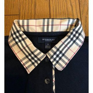 バーバリー(BURBERRY)の大幅値下げ！！BURBERRY　ポロ　襟元バーバリーチェック♡(ポロシャツ)