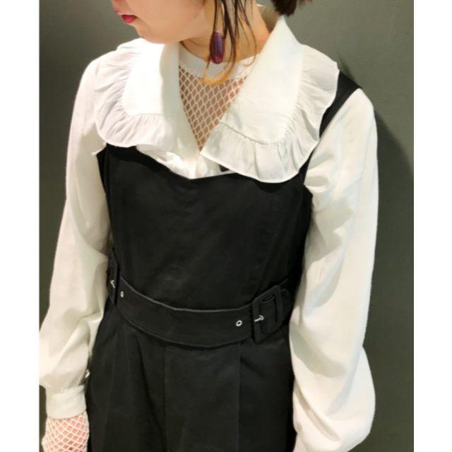 Ray BEAMS ベルテッド ワイド サロペット 18SS 今季 2