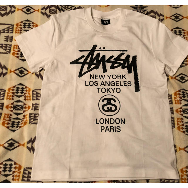 STUSSY(ステューシー)のstussy Tシャツ 白 レディースのトップス(Tシャツ(半袖/袖なし))の商品写真