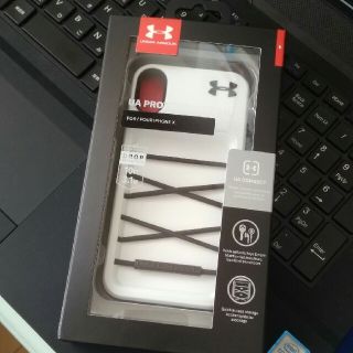 アンダーアーマー(UNDER ARMOUR)のiphonex用ケース 　衝撃吸収 UNDER ARMOUR アンダーアーマー(iPhoneケース)