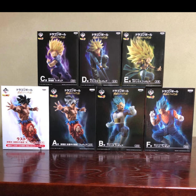 ドラゴンボール一番くじコンプリートフィギュアセット-