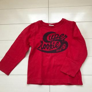 ダディオーダディー(daddy oh daddy)の値下げ‼️ダディ オ ダディ ロンT トップス 100サイズ 赤色(Tシャツ/カットソー)