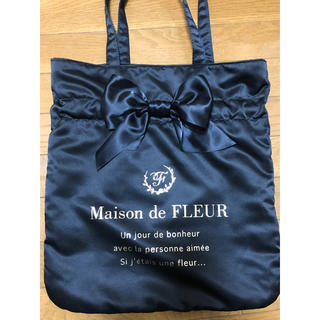 メゾンドフルール(Maison de FLEUR)のMaison de FLEUR リボントートバッグ(トートバッグ)