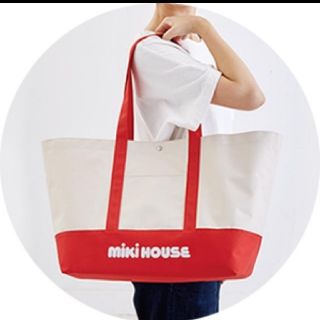 ミキハウス(mikihouse)の新品✨ミキハウス　BIG トートバッグ(トートバッグ)