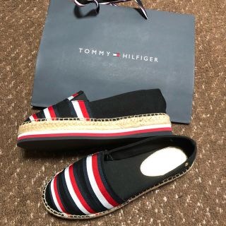 トミーヒルフィガー(TOMMY HILFIGER)のお値下げ♡TOMMY シグネチャーエスパドリーユ(スリッポン/モカシン)