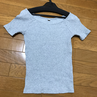 ユニクロ(UNIQLO)のユニクロ ボートネックTシャツ(Tシャツ(半袖/袖なし))