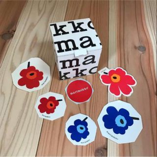 マリメッコ(marimekko)のマリメッコ marimekko  ステッカー ボックス(しおり/ステッカー)