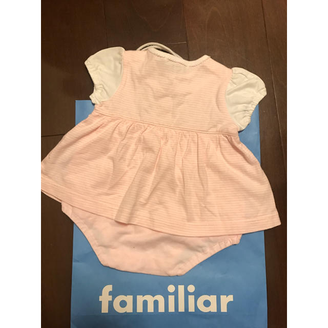 familiar(ファミリア)の値下げ  美品  familiar ワンピース 70サイズ キッズ/ベビー/マタニティのベビー服(~85cm)(ワンピース)の商品写真