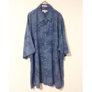 コムデギャルソン(COMME des GARCONS)の【USED】希少 blue rayon big aloha shirt(シャツ)