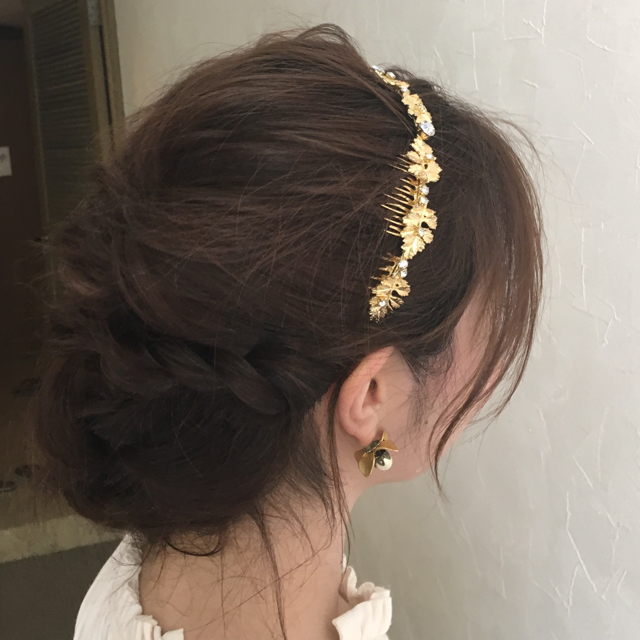 Ane Mone(アネモネ)のアンティーク風カチューシャ レディースのヘアアクセサリー(カチューシャ)の商品写真