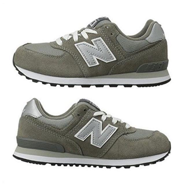 New Balance(ニューバランス)の最終お値下中・ニューバランス KL574GSG グレーUS4 ・22cm・Ｍ レディースの靴/シューズ(スニーカー)の商品写真