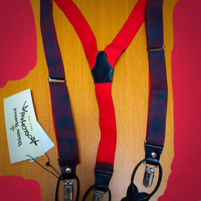 Vivienne Westwood(ヴィヴィアンウエストウッド)のvivienne サスペンダー レディースのファッション小物(サスペンダー)の商品写真