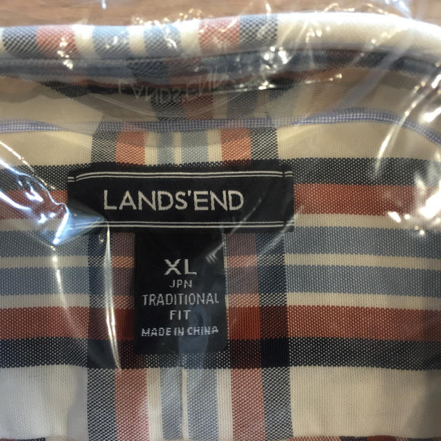 LANDS’END(ランズエンド)のチェックシャツ   メンズのトップス(シャツ)の商品写真