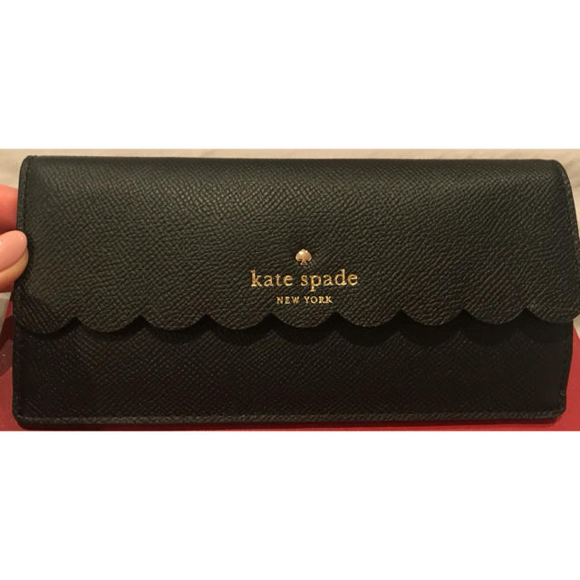 ファッション小物保証書付き☆Kate spade☆長財布