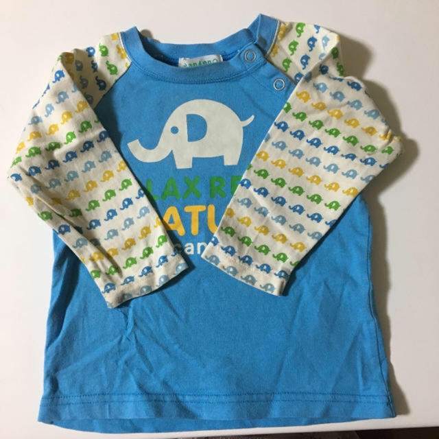 3can4on(サンカンシオン)の3can4on 80 ロンT キッズ/ベビー/マタニティのキッズ服男の子用(90cm~)(Tシャツ/カットソー)の商品写真