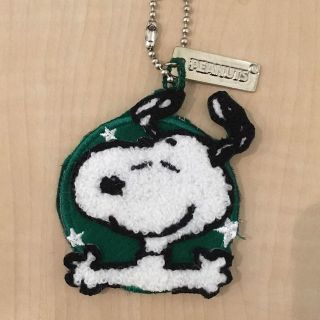 スヌーピー(SNOOPY)の新品 スヌーピー フォトフレーム キーホルダー ／ ネームホルダーにも♪(キーホルダー)