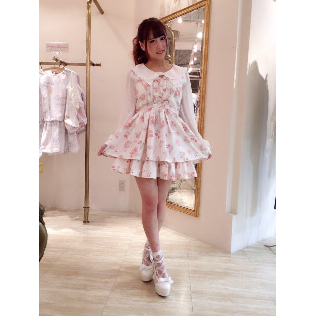 LIZ LISA - ♡。キャットチェリーセットアップの通販 by ♡|リズリサ