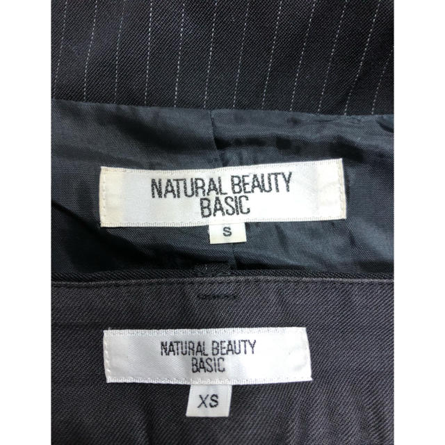 NATURAL BEAUTY BASIC(ナチュラルビューティーベーシック)のららぱ様専用☆NATURAL BEAUTY BASIC パンツスーツ レディースのフォーマル/ドレス(スーツ)の商品写真