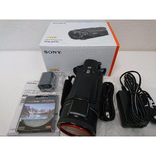 ソニー(SONY)の【まっち様専用】FDR-AX55(ビデオカメラ)