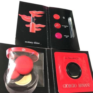 ジョルジオアルマーニ(Giorgio Armani)のごまふさま。専用 アルマーニ  口紅 ファンデ トライ(口紅)