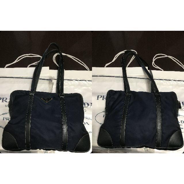 PRADA(プラダ)の●16.5万プラダヴィンテージサフィアーノビジネスバッグブリーフケース良USED メンズのバッグ(ビジネスバッグ)の商品写真