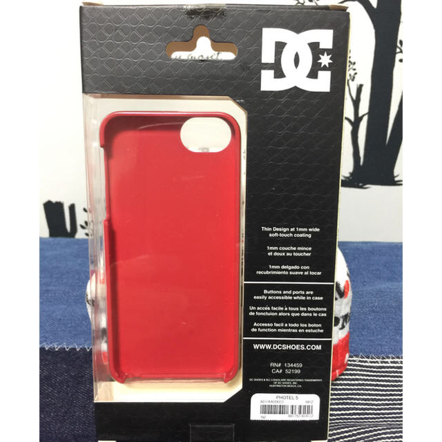 DC(ディーシー)のiPhone5ケース スマホ/家電/カメラのスマホアクセサリー(iPhoneケース)の商品写真