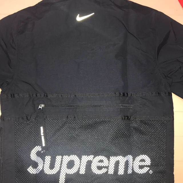 SUPREME NIKE Trail Running Jacket s 黒 SUPREME NIKE Trail Running Jacket s 黒