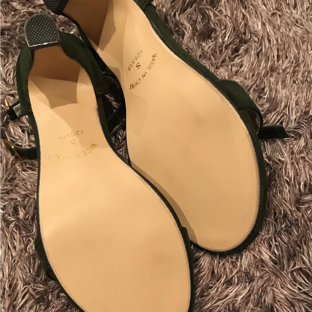 menueアンクルストラップサンダル レディースの靴/シューズ(サンダル)の商品写真