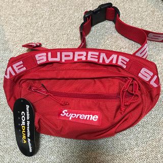 シュプリーム(Supreme)のsupreme waist bag red(ウエストポーチ)