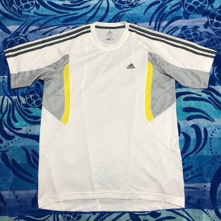 アディダス(adidas)のGUN36様専用☆adidas Ｔシャツ CLIMA COOL 白×グレー(その他)