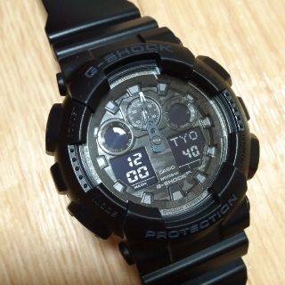 ジーショック(G-SHOCK)のGA-100CF　G-shock　カモフラージュ　グレー迷彩　アーミーCASIO(腕時計(デジタル))