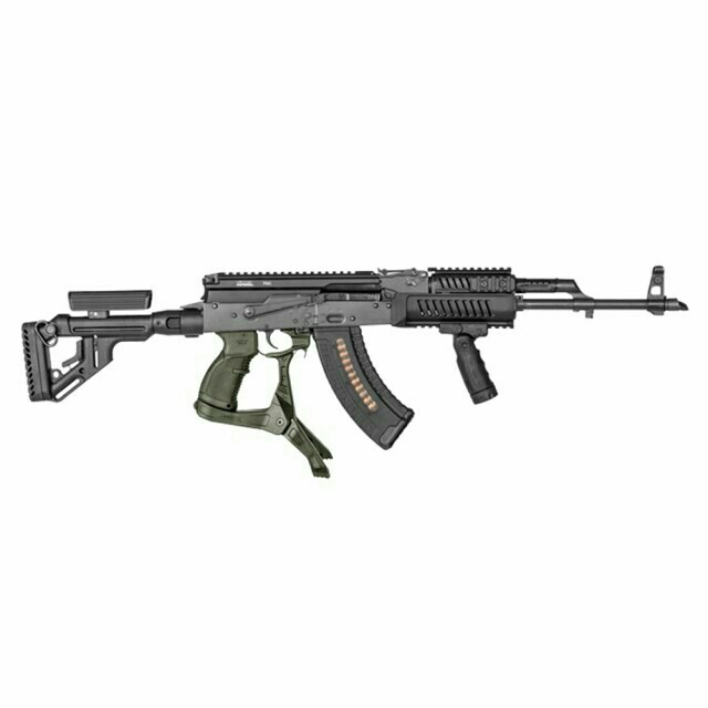 FAB-Defense AK-Podium グリップバイポッド ブラック実物新品 エンタメ/ホビーのミリタリー(カスタムパーツ)の商品写真