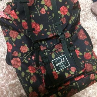 ハーシェル(HERSCHEL)のROSE BUD ローズ柄 バックパック(リュック/バックパック)