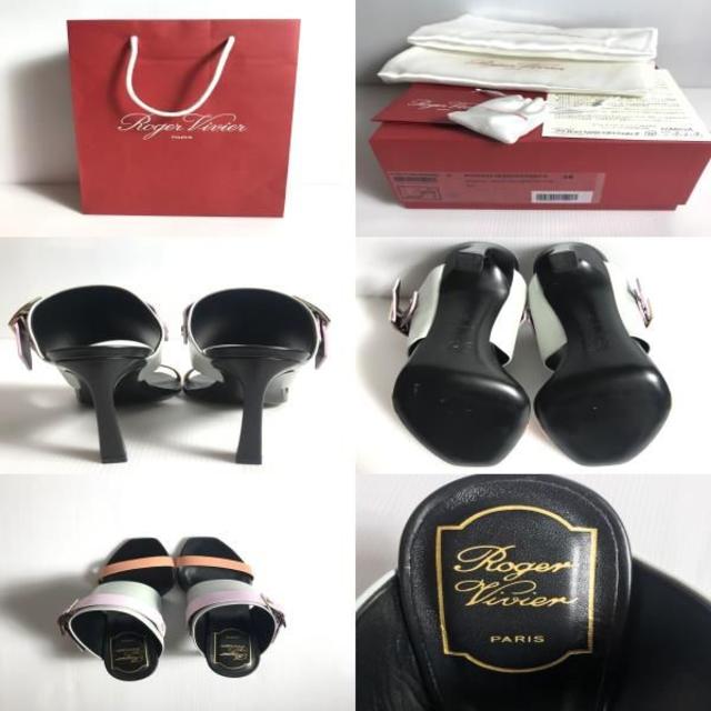 ROGER VIVIER(ロジェヴィヴィエ)の新品◆国内正規品◆Roger ロジェ ヴィヴィェ ミュール サンダル 23cm レディースの靴/シューズ(サンダル)の商品写真