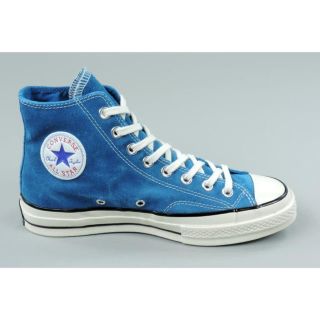 コンバース(CONVERSE)のチャックテイラー chuck taylor ハイカット スウェード 青(スニーカー)