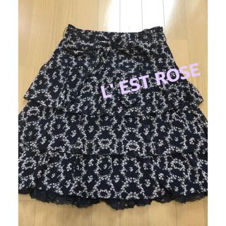 レストローズ(L'EST ROSE)のレストローズ♡スカート フレア(ひざ丈スカート)