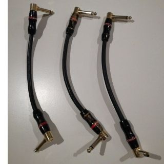 [monster cable] monster bass 25cm　3本(シールド/ケーブル)