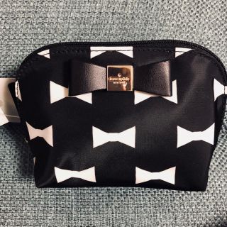 ケイトスペードニューヨーク(kate spade new york)の新品ケイトスペード ＊リボン柄ポーチ(ポーチ)