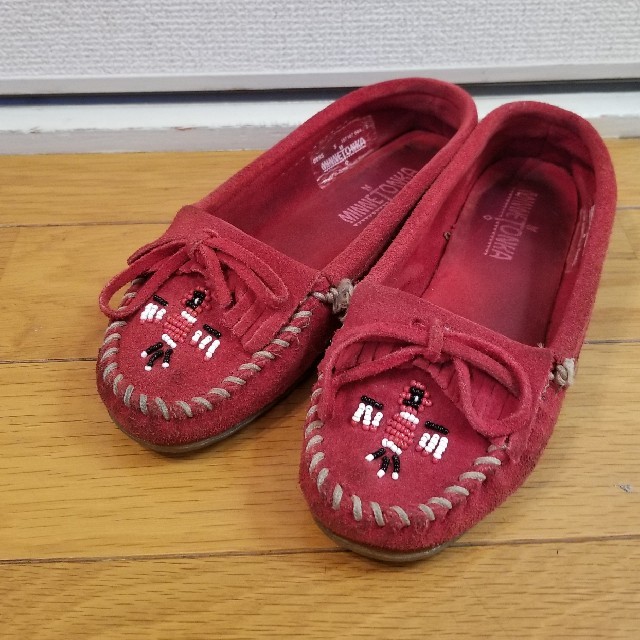 Minnetonka(ミネトンカ)の丸ちゃんさまMINNETONKAサンダーバードモカシン レディースの靴/シューズ(スリッポン/モカシン)の商品写真