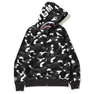 アベイシングエイプ(A BATHING APE)のKHI Bathing Ape City Camo Shark Hoodie(パーカー)