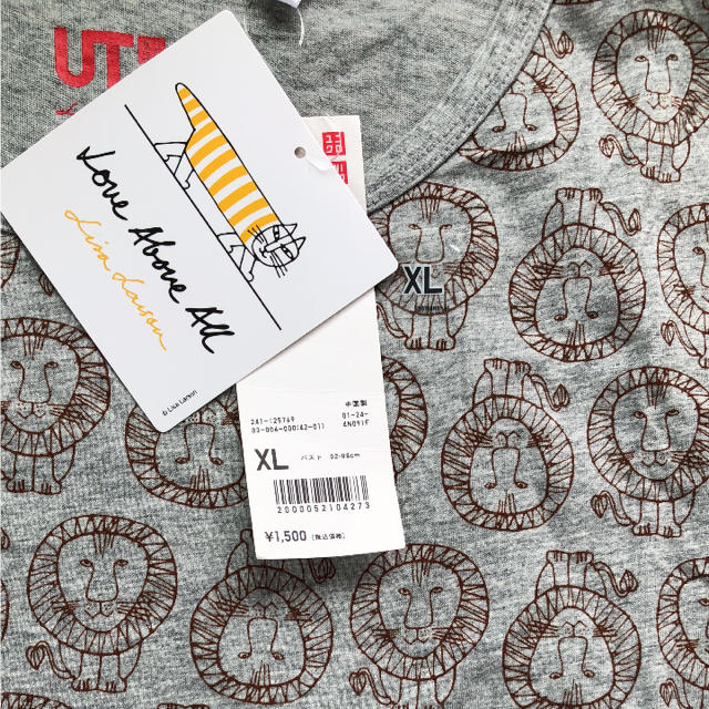 UNIQLO(ユニクロ)の新品 リサラーソン  ユニクロ ＵＴ ライオン レディースのトップス(Tシャツ(半袖/袖なし))の商品写真