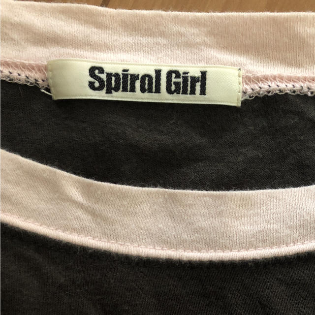 SPIRAL GIRL(スパイラルガール)のSPIRALGIRL ラグランT レディースのトップス(カットソー(長袖/七分))の商品写真