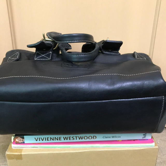 Vivienne Westwood(ヴィヴィアンウエストウッド)の値下げ ヴィヴィアン アコードバッグ 黒 レディースのバッグ(トートバッグ)の商品写真