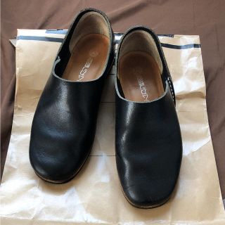 ドゥルカマラ(Dulcamara)のヒムカシ製靴 Armenia Slip on 25.0 黒(スリッポン/モカシン)