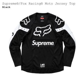 シュプリーム(Supreme)のsupreme fox racing moto jersey tops L(Tシャツ/カットソー(七分/長袖))