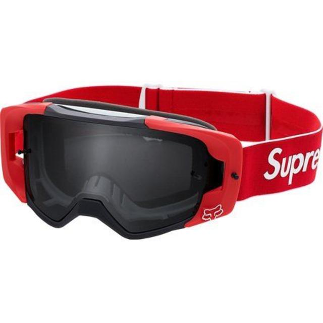 Supreme Fox Racing VUE Goggles Redバイク