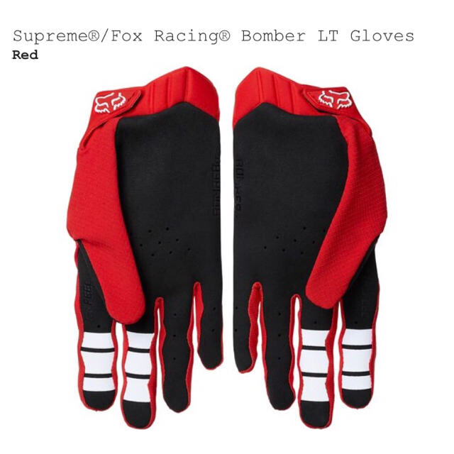 即納最安値 Supreme - Supreme®/Fox Racing® Bomber LT Gloves の通販 by NIKE airs shop@断捨離中｜シュプリームならラクマ 豊富な国産