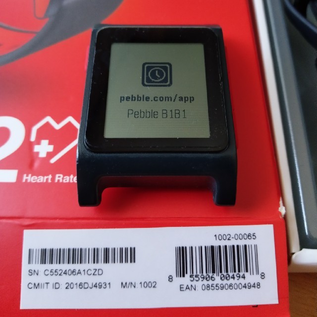 pebble2 +heart rate (red) 中 メンズの時計(腕時計(デジタル))の商品写真